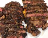 A picture of step 4 of Mediterranean spice rubbed grilled ribeye.