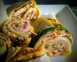 Foto del paso 15 de la receta: Tortillas rellenas de tortilla a la mostaneza!