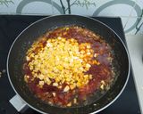 Foto langkah ke 3 dari resep Jagung Hati Saus Mentega.