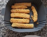 Foto del paso 8 de la receta: Tiras de potón choco crujiente en Airfryer