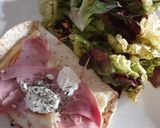 Une image de l'étape 5 de Galette de blé ricotta jambon gruyère.