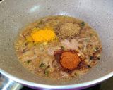 A picture of step 4 of Kathal ki Shami...