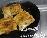 A picture of step 4 of Indian Style Spring Roll Mutabbaq.