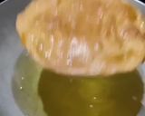 A picture of step 6 of Chole Taco.