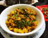 फूलगोभी मटर की सब्जीn(Phulgobhi matar ki sabzi recipe in hindi) रेसिपी चरण 4 फोटो
