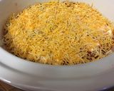 A picture of step 3 of Mom’s Famous Bean Dip.