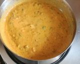 A picture of step 5 of Matar paneer.