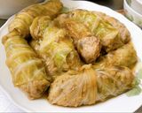 Hình bước làm 5 của món Bắp cải cuộn thịt