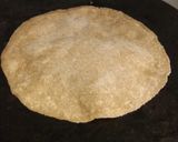 A picture of step 4 of Ragi roti.