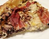 Foto del passaggio 1 della ricetta Quiche con radicchio gorgonzola e San Daniele
