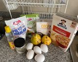 Foto del paso 1 de la receta: Budín de pera con avena y harina de coco
