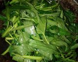 Foto langkah ke 3 dari resep Masakan rumahan sederhana Tumis Kangkung.