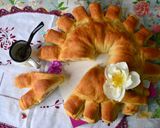 Foto del paso 8 de la receta: Cremona rellena de jamón y queso🧀