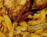 صورة لخطوة 7 من وصفة دجاجة محمرة في الفرن مع الخضار 😋