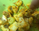 A picture of step 4 of Instant Mango pickle.