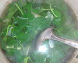 Foto langkah ke 4 dari resep Bening Daun Kelor & Bayam Kebun.