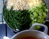 Foto langkah ke 4 dari resep Gado-gado pecel bumbu instan.