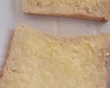 A picture of step 1 of Toaster sandwich.