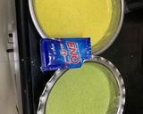 A picture of step 3 of Jowar Marble Dhokla.