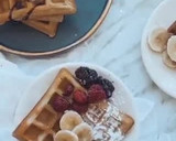 عکس مرحله 5 از دستور وافل میپزد صنما 🧇👩🏻‍🍳🍓