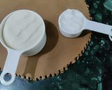 A picture of step 1 of Semolina Chocolate cake.