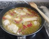Foto del paso 11 de la receta: Merluza a la vasca con espárragos y huevo cocido