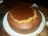 Banana cake with Lemon rind, Lemon Zest and Cinnamon