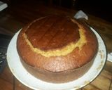 A picture of step 9 of Banana cake with Lemon rind, Lemon Zest and Cinnamon.