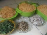 Nasi bakar isi teri