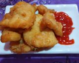 Foto langkah ke 4 dari resep Gurame fillet crispy saos seafood u/ anak.