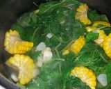 Foto langkah ke 4 dari resep Sayur bayam jagung.