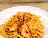 Foto langkah ke 4 dari resep Fast Cooked Chicken Noodle.