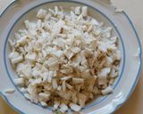 A picture of step 2 of Rice with Ash Pumpkin Porichcha Koottu.