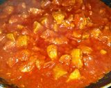 Foto del paso 7 de la receta: Carne de cerdo 🐷 con tomate🍅🍅 a mi manera