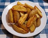 Foto langkah ke 3 dari resep Potato Wedges.