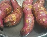 A picture of step 1 of Sweet Potato kheer.