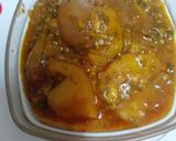 A picture of step 5 of Kathiyawadi Kanda - Batata Nu Sambhariyu Shaak.