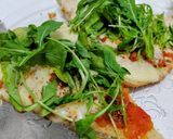 Foto del paso 7 de la receta: Pizza con masa de harina de garbanzos, saludable y espectacular
