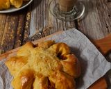 Foto langkah ke 12 dari resep Roti Bunga Tanpa Ulen (Minyak).