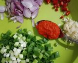 Foto langkah ke 1 dari resep Nasi Goreng Telur (Bumbu Iris) ala Uni Gliantika.