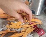 Une image de l'étape 2 de 🍠 Chips d'épluchures de Patates douces (antigaspi).