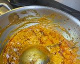 A picture of step 5 of Dum Aloo.