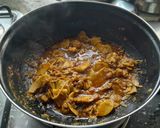 A picture of step 5 of Bamboo shoots prawns masala.