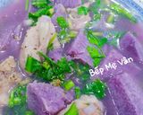 Hình bước làm 4 của món Canh sườn non nấu khoai mỡ