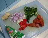 Foto langkah ke 2 dari resep Sayur Tempe Tahu Praktis.