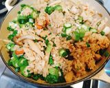 百菇綠竹筍煲飯(鑄鐵鍋版)的食譜步驟6照片