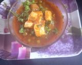 A picture of step 7 of (Healthy lunch) Matar paneer ki Sabji.