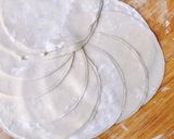 Hình bước làm 3 của món 🌱 Vỏ Bánh Xếp Mandu (Không Dùng Trứng)