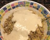 Foto del paso 10 de la receta Huevos rellenos de carne, gratinados con bechamel