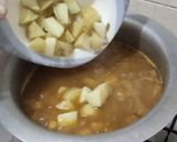 A picture of step 3 of Kathiawadi Cholay.